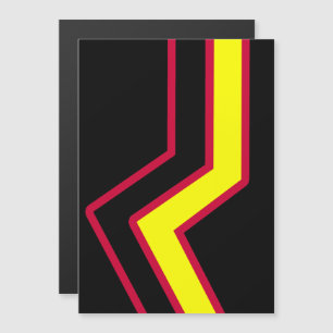 Gummi / Latex Pride Flagga Magnetisk Inbjudningskort