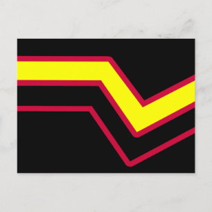 Gummi / Latex Pride Flagga Vykort