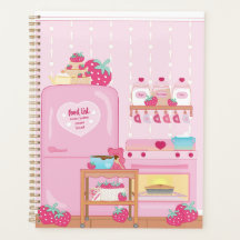 Gummi Sweet Baking Bear Spiral Planner