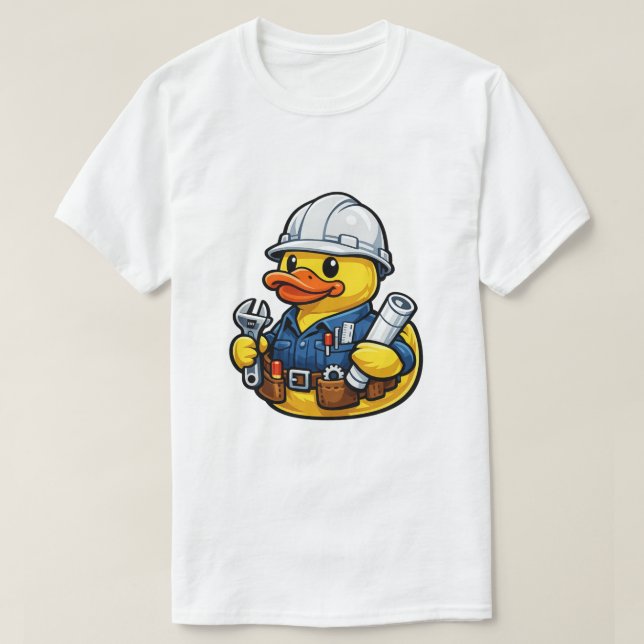 Gummiank Ingenjör T Shirt (Design framsida)