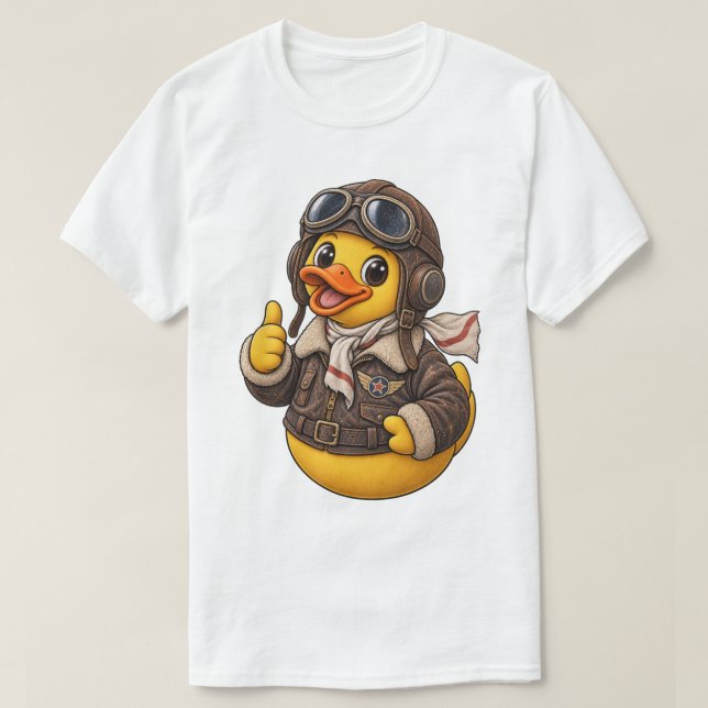 Gummianka Pilot Vintage Edition T Shirt (Design framsida)