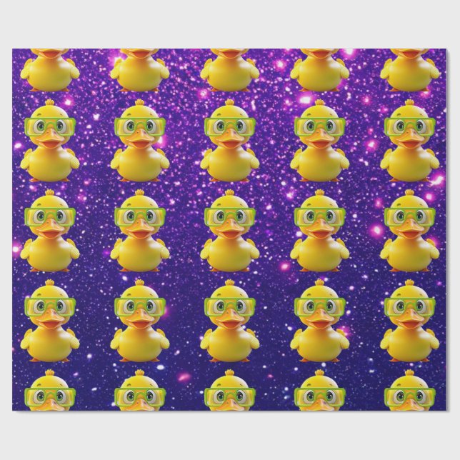 Gummianka Söt Charming Tematiserad Inspirerad Presentpapper (Platt)