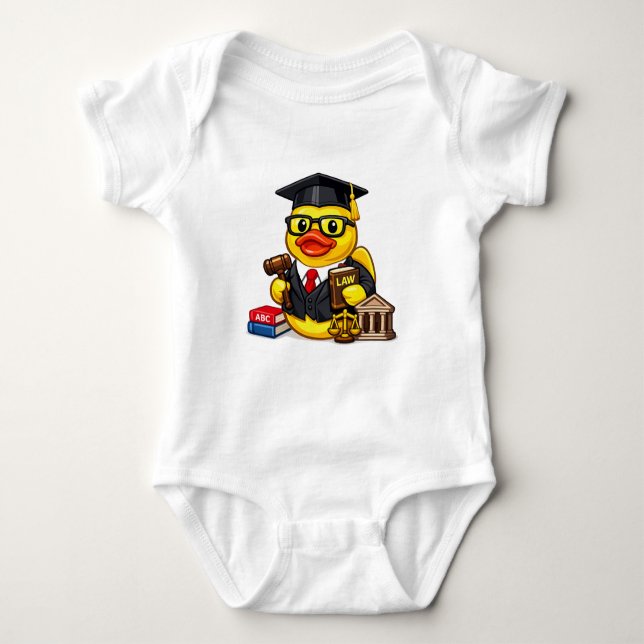 Gummiankadvokat T Shirt (Framsida)