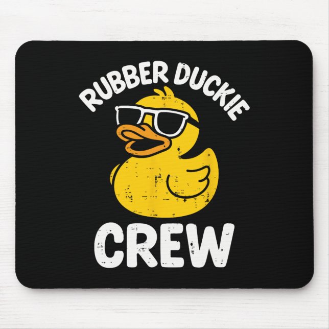 Gummiankling Crew Rolig Gul Anka Cool Squad Ma Musmatta (Framsidan)