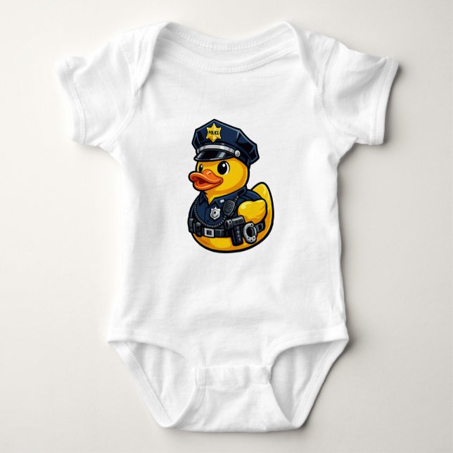 Gummiankpolisman T Shirt (Framsida)