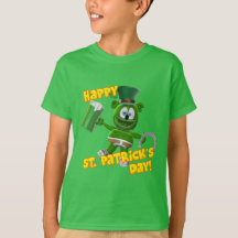 Gummibär (den klibbiga björnen) St Patrick dag