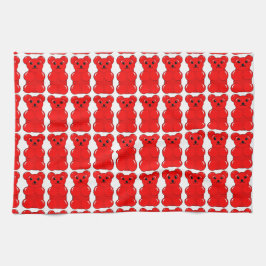 Gummibär Kökshandduk