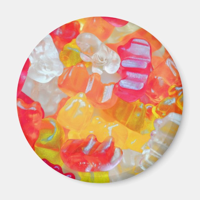 Gummibärchen Magnet (Framsidan)