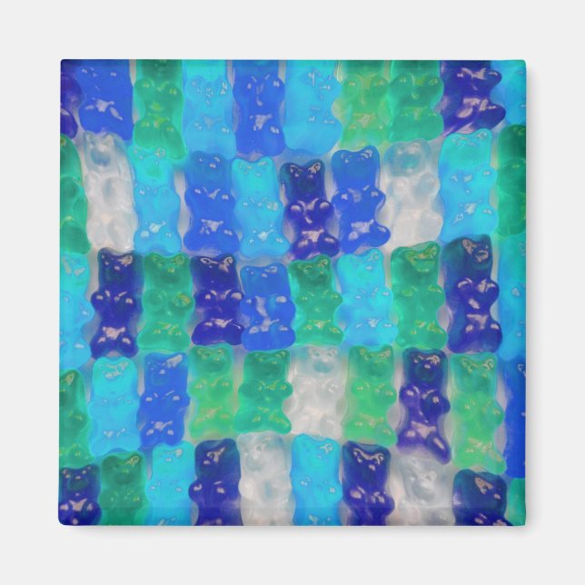 Gummibärchen Magnet (Framsidan)