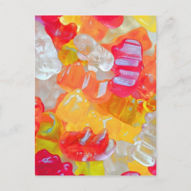 Gummibärchen Vykort (Framsida)