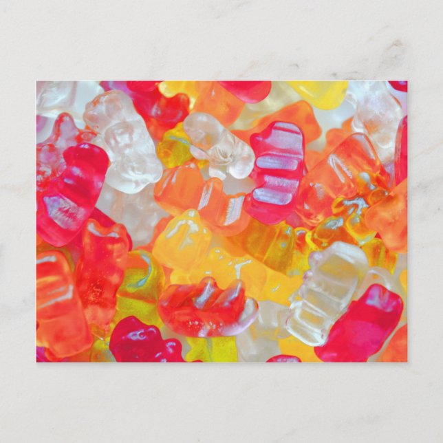Gummibärchen Vykort (Framsida)