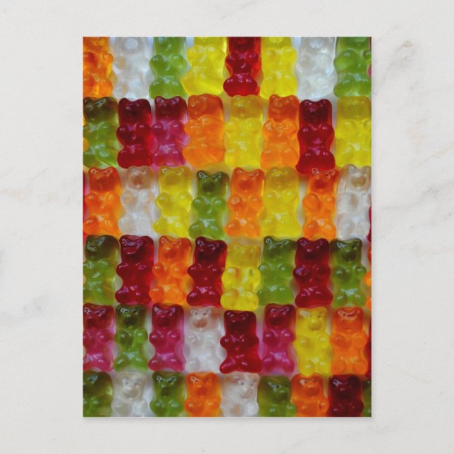 Gummibärchen Vykort (Framsida)