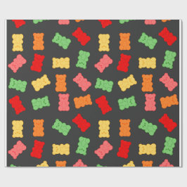 Gummibärsinslagspapper Presentpapper