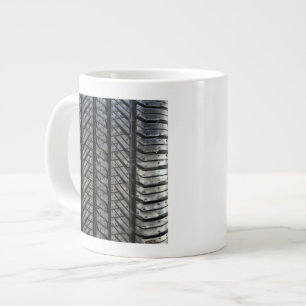 Gummibilstråd med Däck Stil Jumbo Mugg