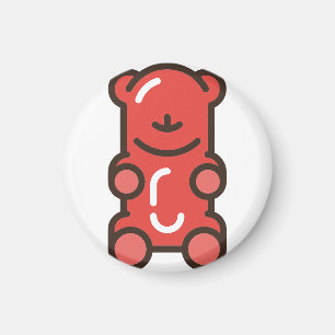 gummibjörn magnet
