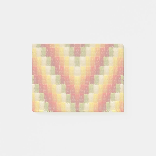 gummibjörn - Post-it Notes-platta Block (Framsida)