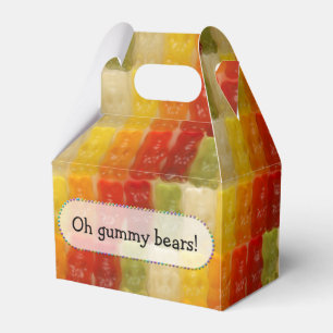 gummibjörnar - förmånslåda presentaskar