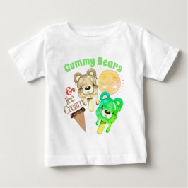 Gummibjörnar Solsken & Glass Glad sommar T Shirt
