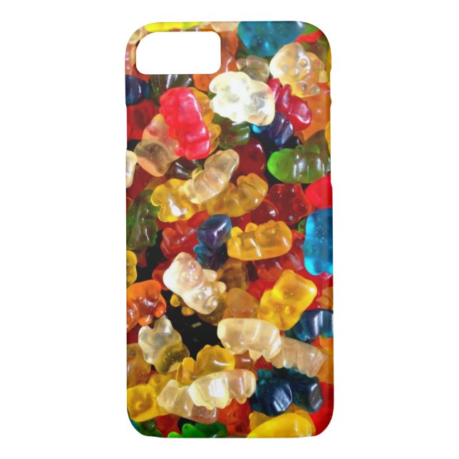 gummibjörnskandy rainbow iPhone 7 fodral Case-Mate iPhone Skal (Baksida)