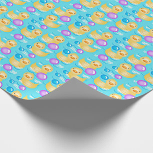 Gummidamm och bubblor presentpapper