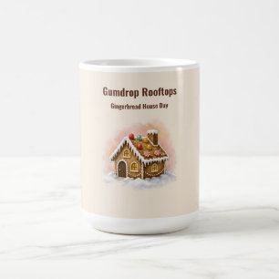 Gummidropps Tak Pepparkakshus Dag Kaffemugg