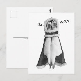 Gummigubbe jultomte postkort vykort