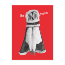 Gummigubbe jultomte postkort