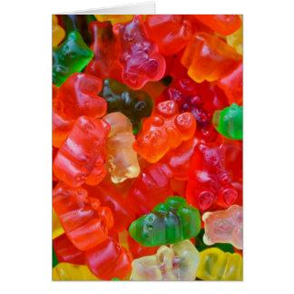 Gummihållarkort Hälsningskort