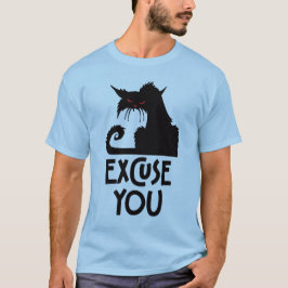 Gummikatt ursäktar dig t shirt