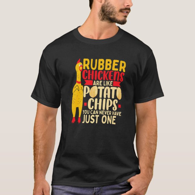 Gummikyckling T Shirt (Framsida)