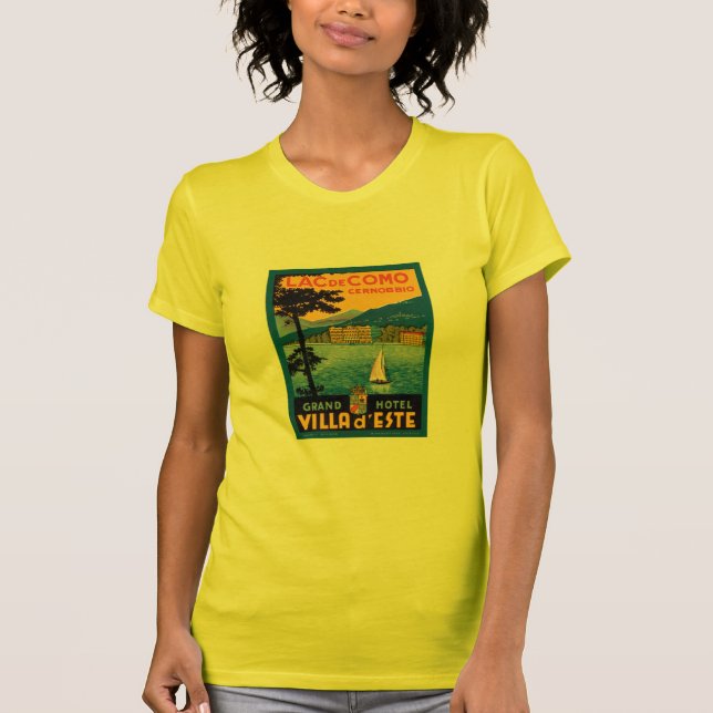 Gummilacka de Como Tee Shirt (Framsida)