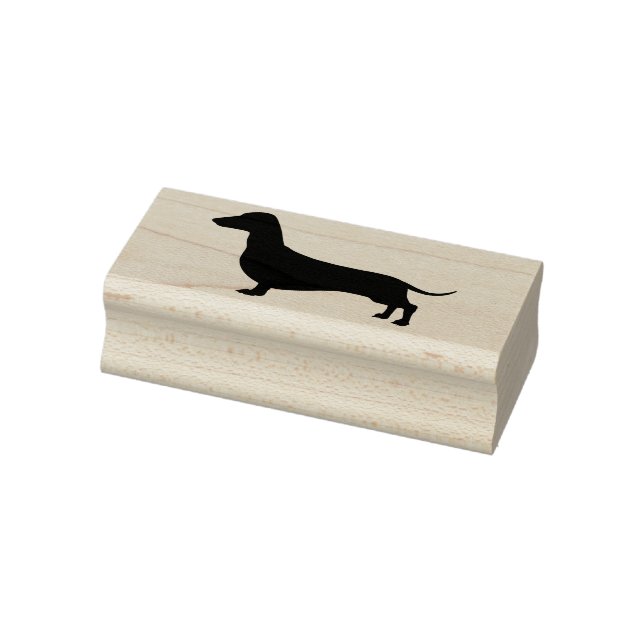 Gummistemplar - Dachshund Stämpel (Stämpel)