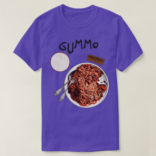 Gummo Bathtub Middag T Shirt (Design framsida)
