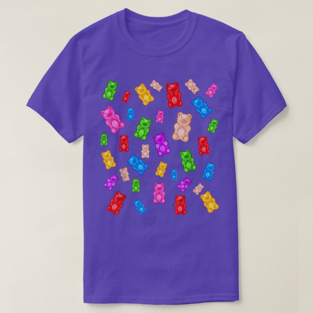Gummy Bear Candy Mix  T Shirt (Design framsida)