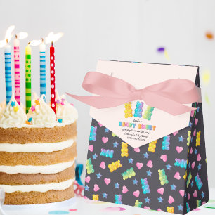 Gummy Bear Colorful Jelly Candy Baby Shower Presentaskar