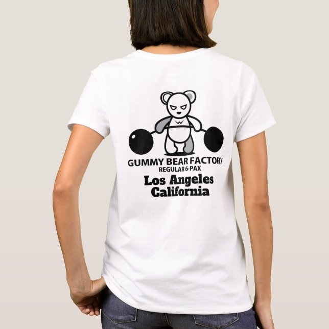 Gummy Bear Factory T Shirt (Baksida)
