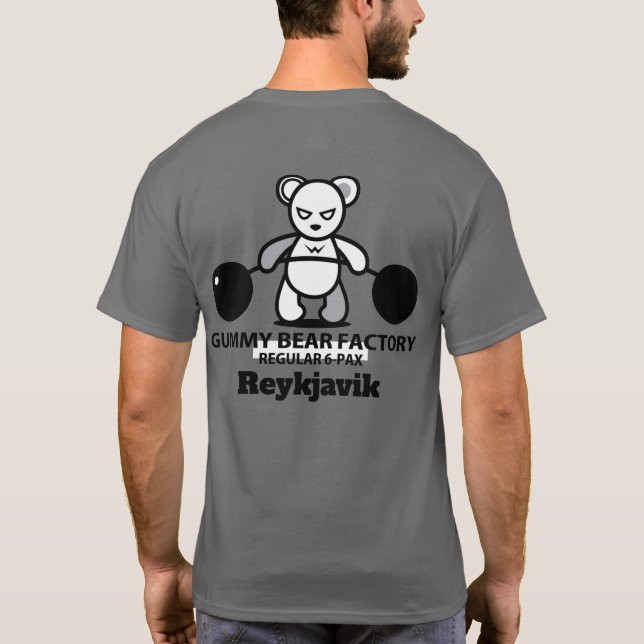 Gummy Bear Factory T-Shirt (Baksida)