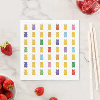 gummy bear fun pappersservett