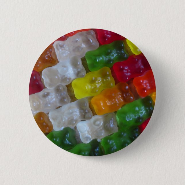 Gummy Bear Mönster Knapp (Framsida)