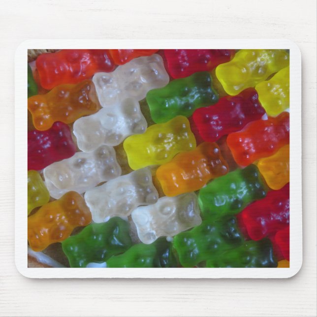 Gummy Bear Mönster Musmatta (Framsidan)