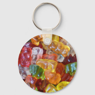 Gummy Bears Background Nyckelring