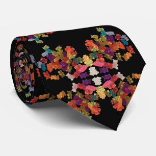 Gummy Bears Candy Repeat Mönster Slips