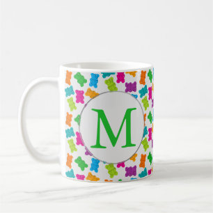 Gummy Bears Mönster Kaffemugg