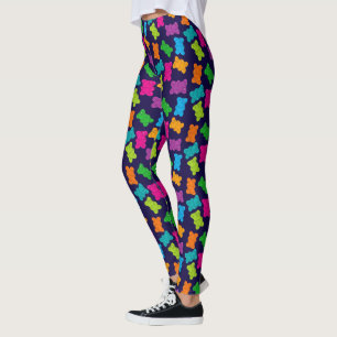 Gummy Bears Mönster Leggings
