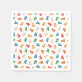 Gummy Bears Mönster Pappersservett