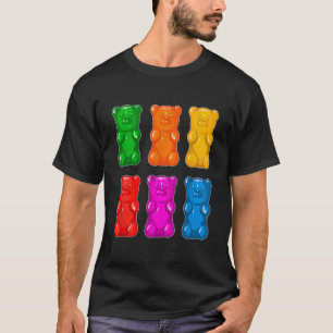 Gummy Bears Tshirt for adult and youth T Shirt
