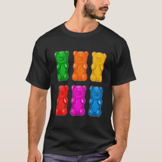 Gummy Bears Tshirt for adult and youth T Shirt