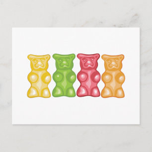 Gummy Bears Vykort