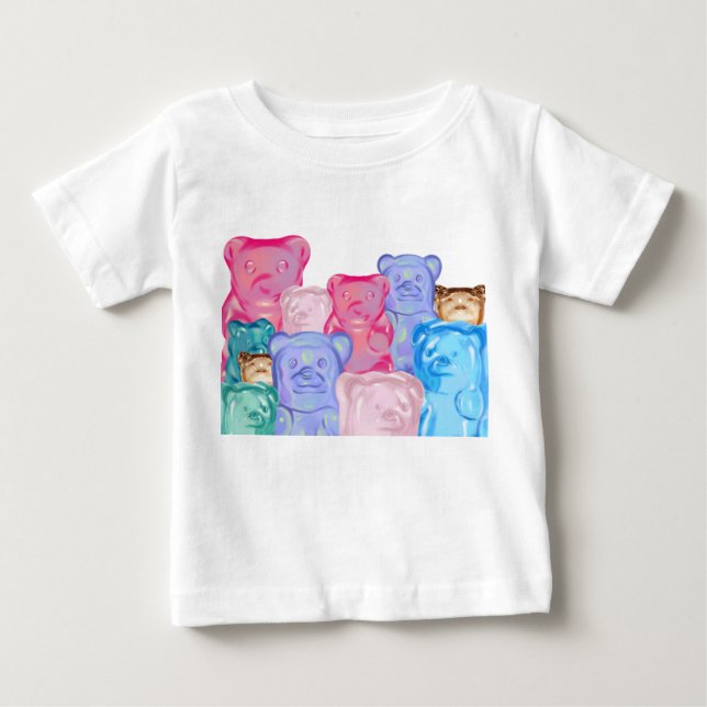 Gummy björn t shirt (Framsida)