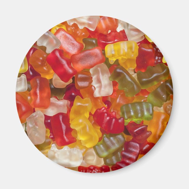 Gummy Candies Refrigerator Magnets Magnet (Framsidan)
